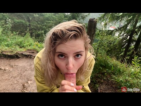 ❤️ Gadis swallows cum sanggeus blowjob umum - Eva Elfi ️❌ porno di urang ☑